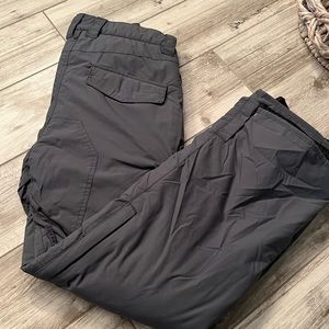 Boys Quik silver ski pants, youth XL